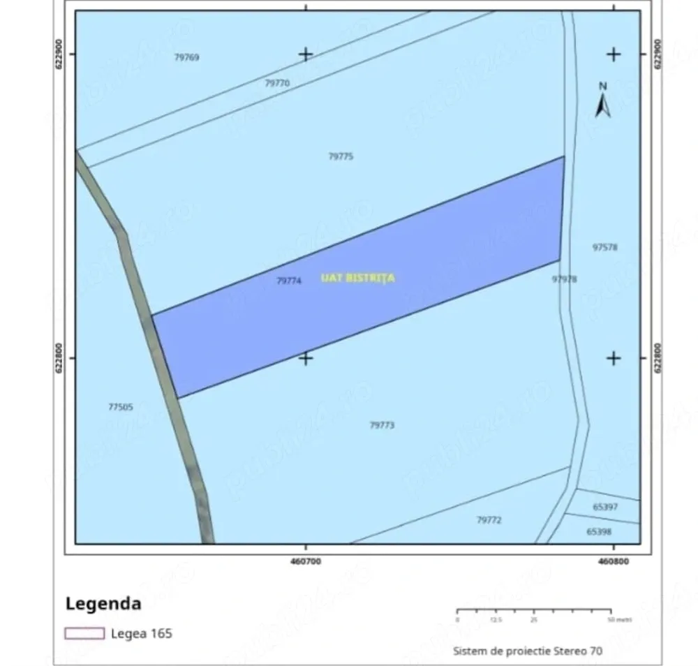 Teren extravilan ,suprafața de 4000 mp (40 ari)zona Motocros Cighir - imagine 1