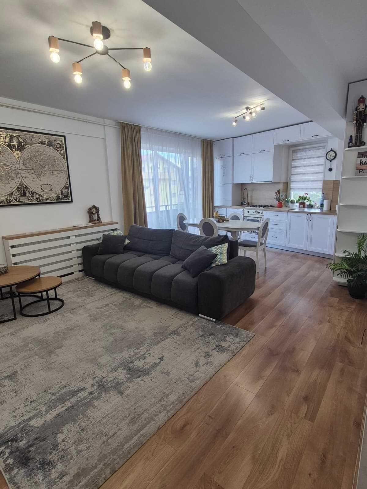 Apartament 3 camere | 77 mp | Etaj 1 | Bloc 2017 | Mobilat | Șesul de Sus, Floresti | Parcare cu CF - imagine 1