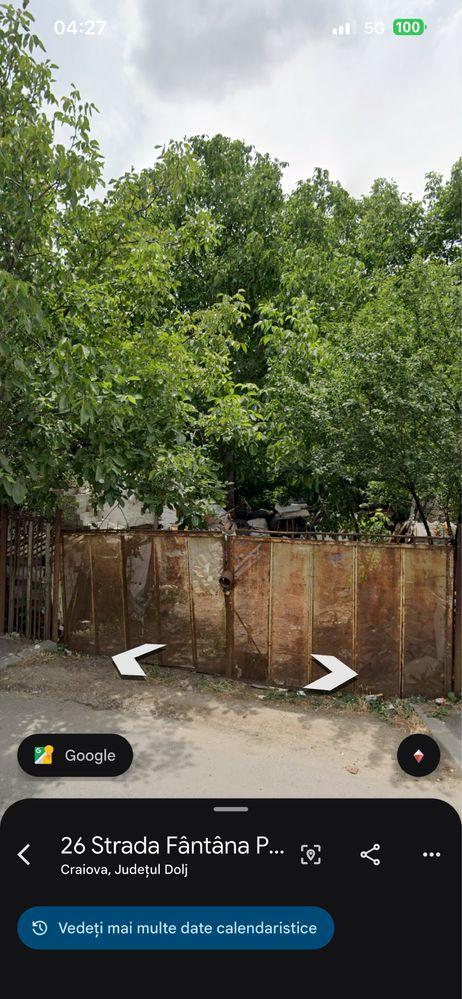 Teren intravilan 400 mp – Craiova , parc Romanescu, langa Lidl, strada Fantana Popova/ Podgorita - imagine 1
