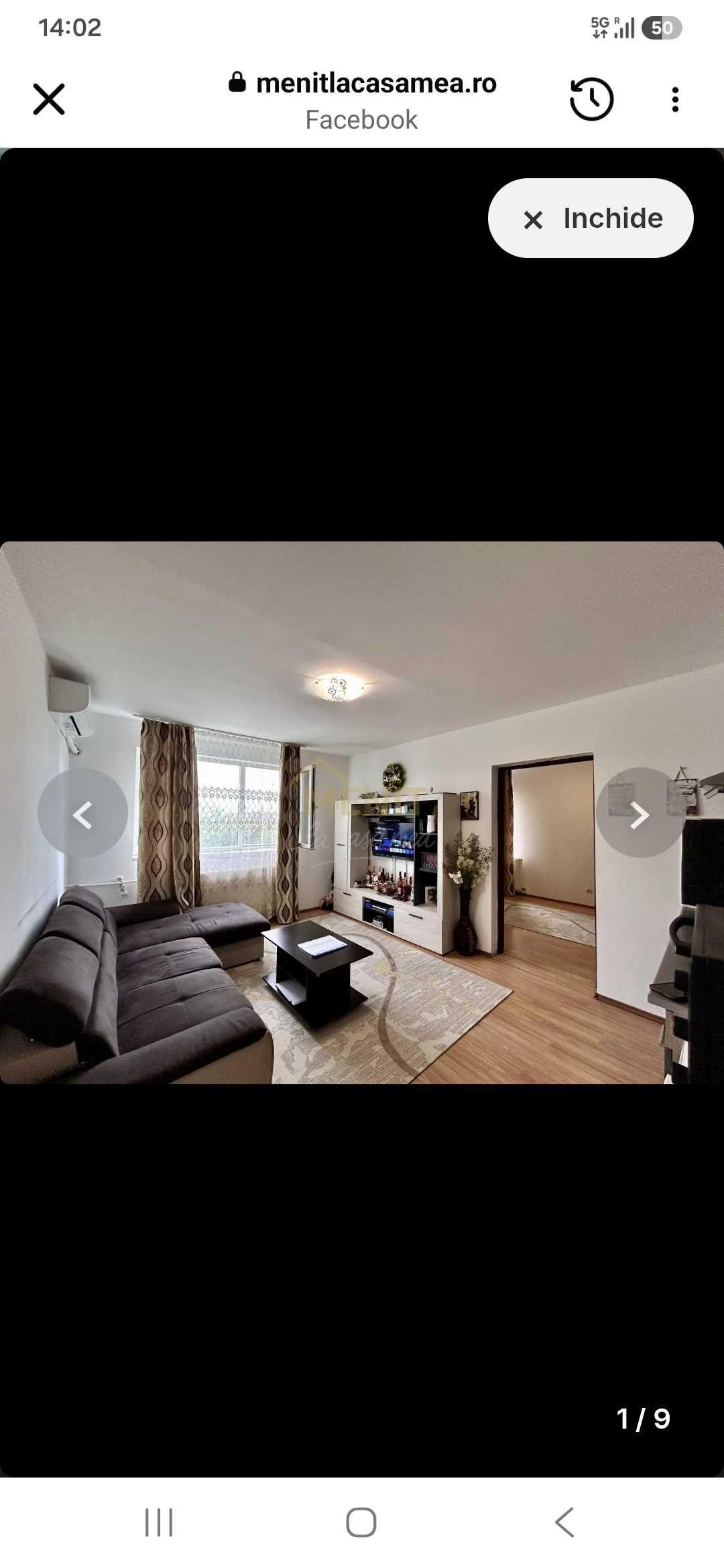 Apartament 2 camere de vanzare mobilat complet 0723700570 se acepta credit ipotecar - imagine 1