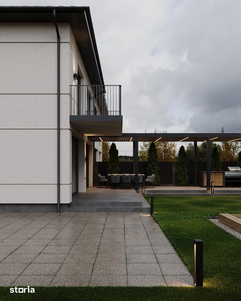 Super Oferta ! Baneasa Straulesti Vila Eleganta Complex Finisaje Lux