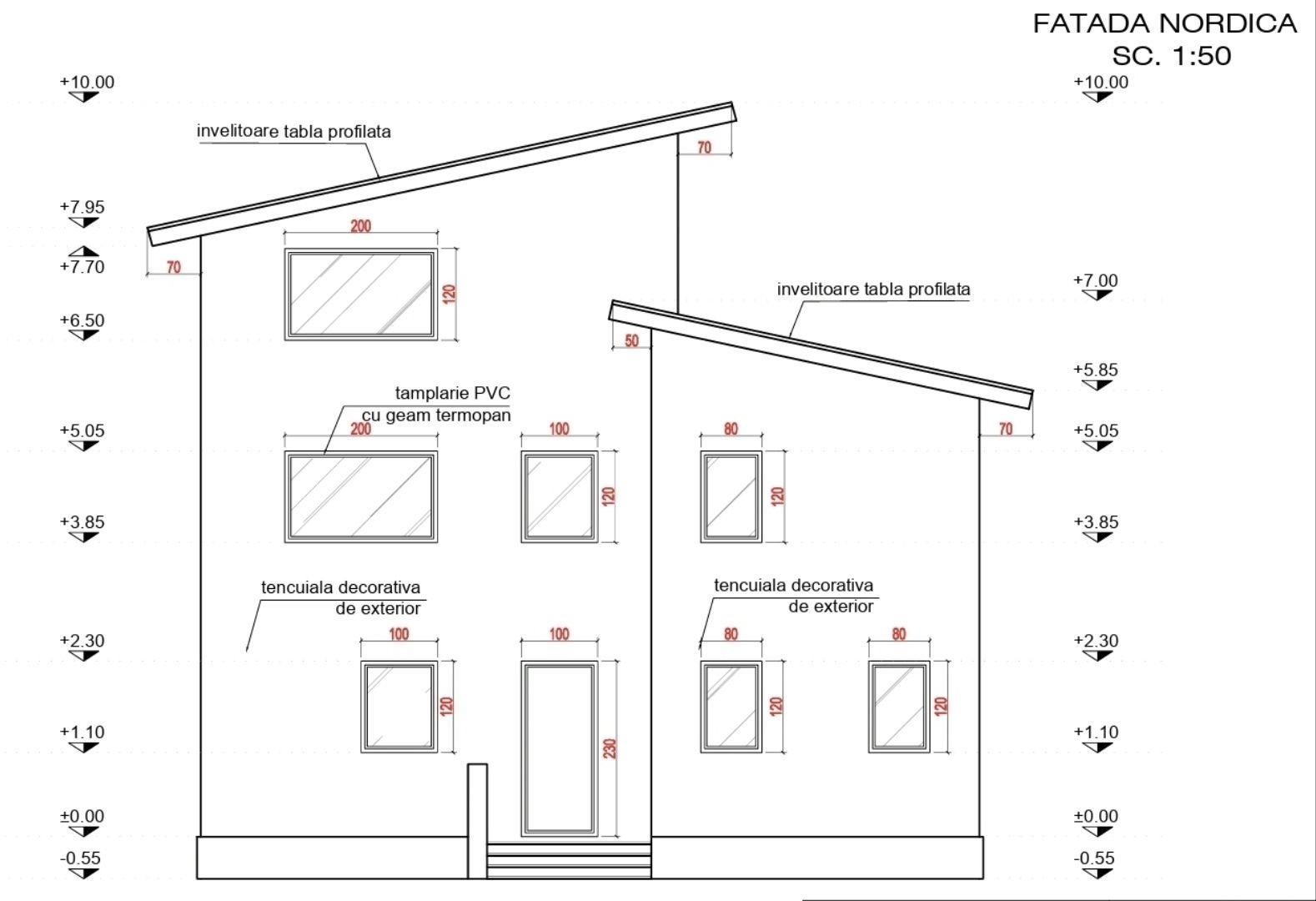 Vand casa p+1+m, constructie 2020