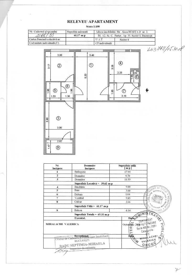 Apartament 3 camere pentru familie in zona Resita - imagine 1