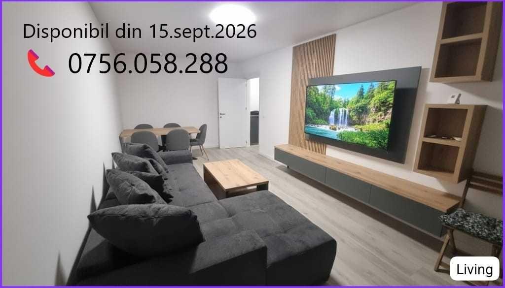 Proprietar! Inchiriez apartament 2 camere langa Metrou M2, modern, bloc nou.