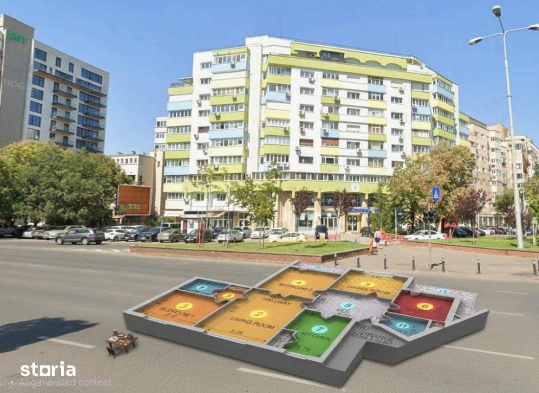 Sediu/birouri – Spațiu premium 5 camere, zona Marriott / 13 Septembrie