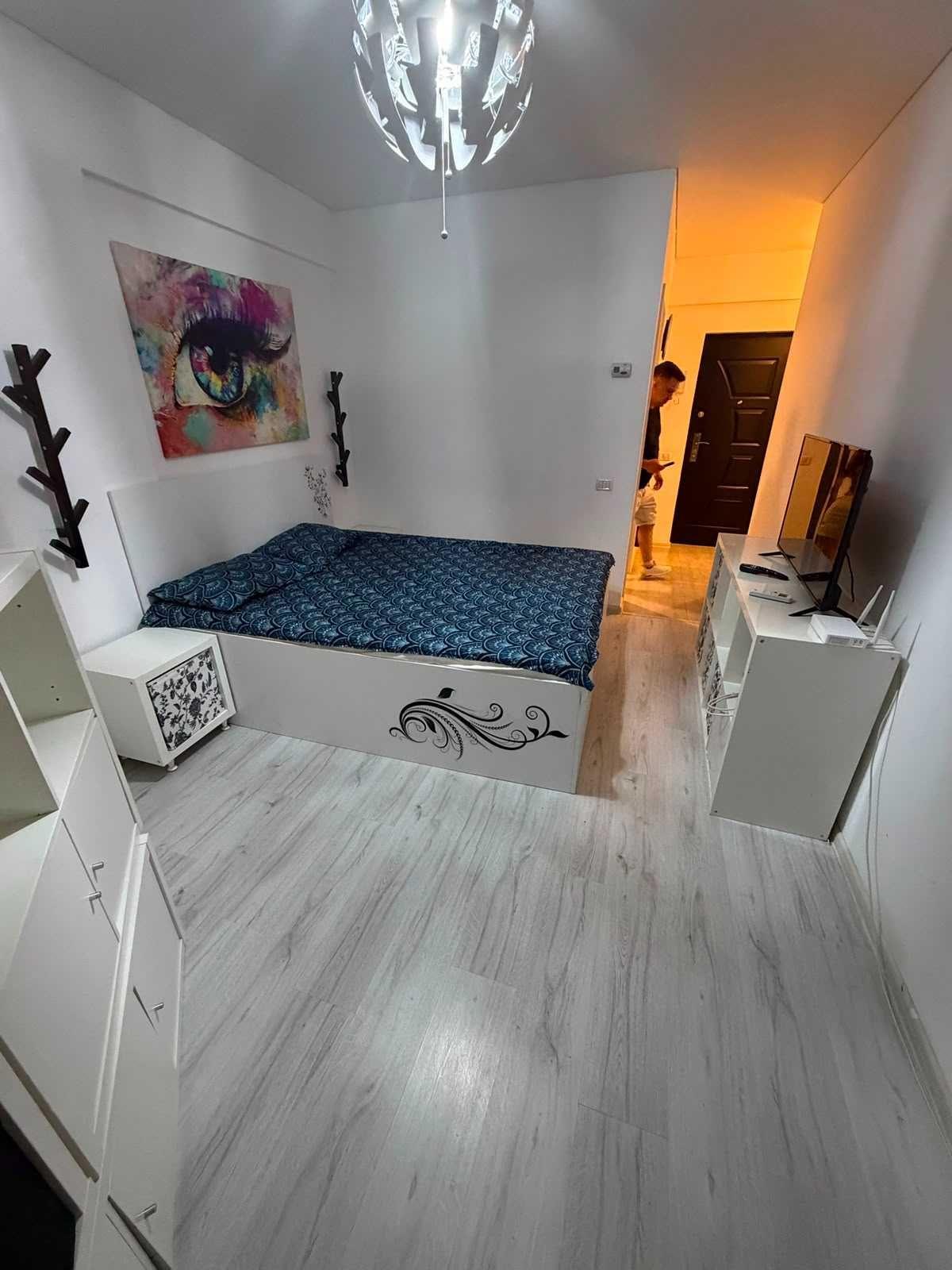 Garsonieră mobilată cu bucătărie separată și balcon – Pollux Residence