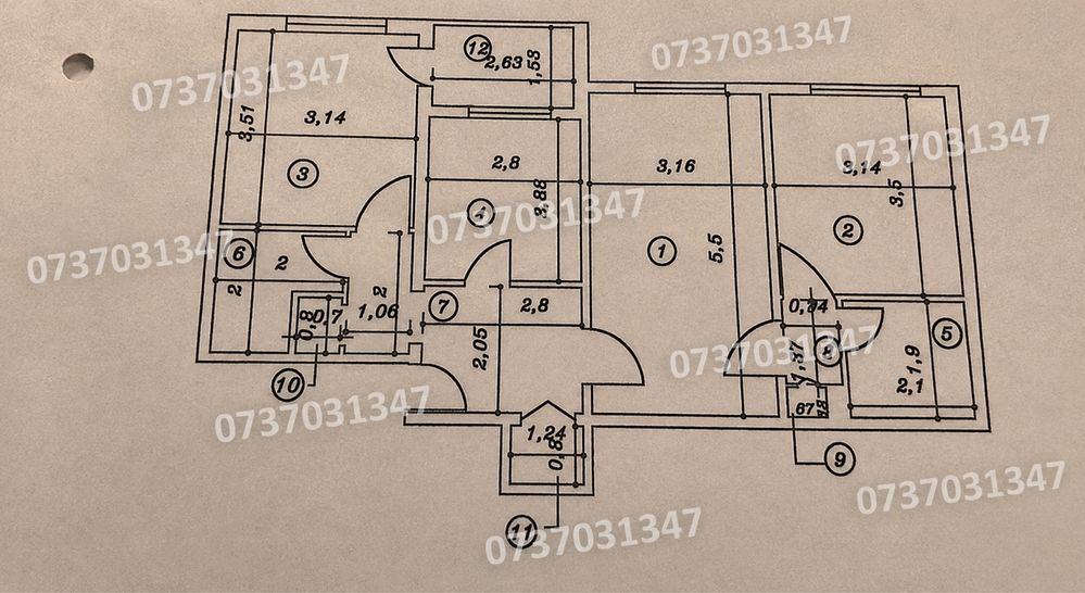 Apartament 3 camere de vanzare – Piata Gorjului, Str. Moinesti – Direct proprietar