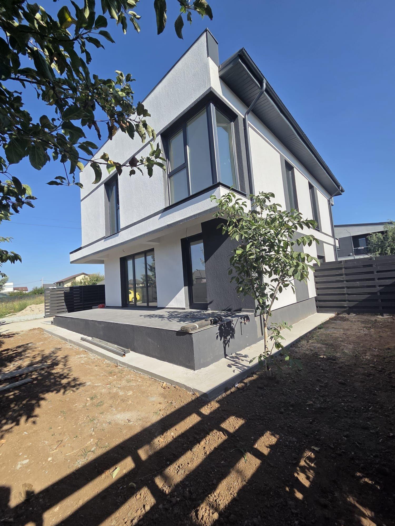 De vanzare casa vila in comuna berceni .Pompa de caldura si incalzire in pardoseala - imagine 1