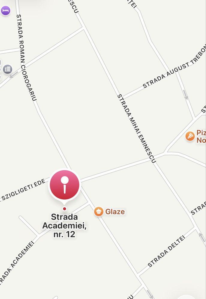 Apartament curte comuna ,centru ,langa Liceul Eminescu