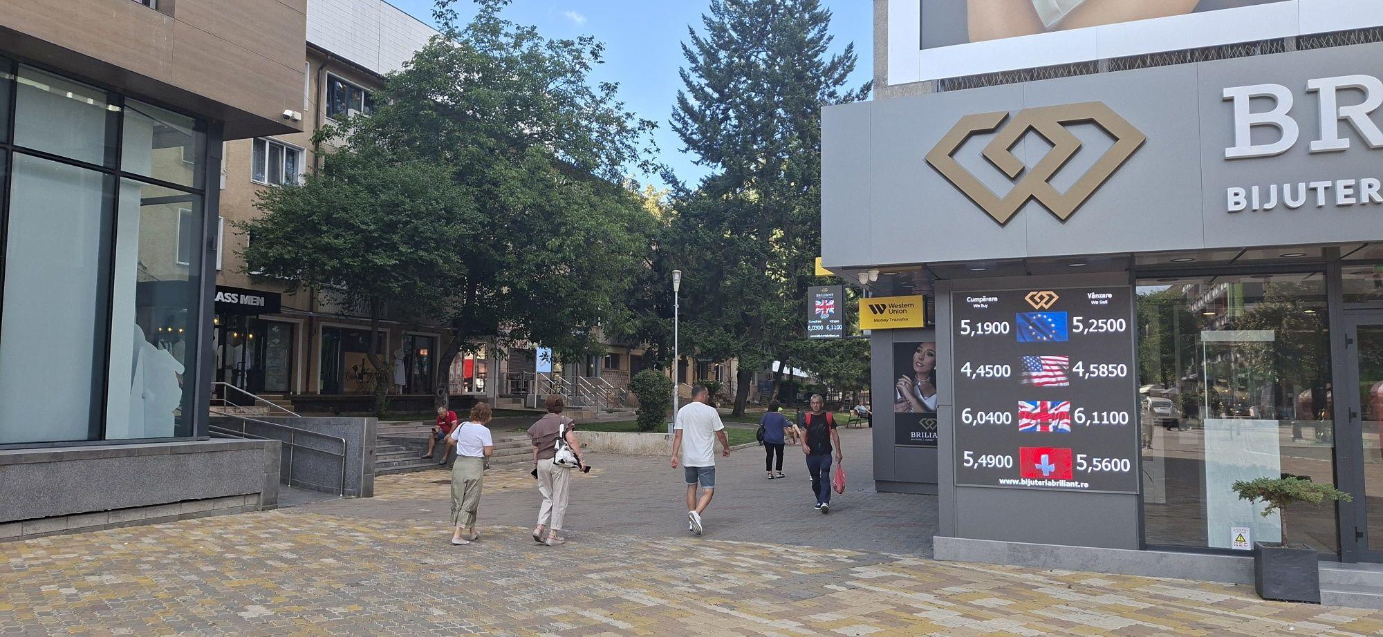 Garsonieră de închiriat – Pitești Centru, etajul 1, 42 mp, utilată, centrală termică