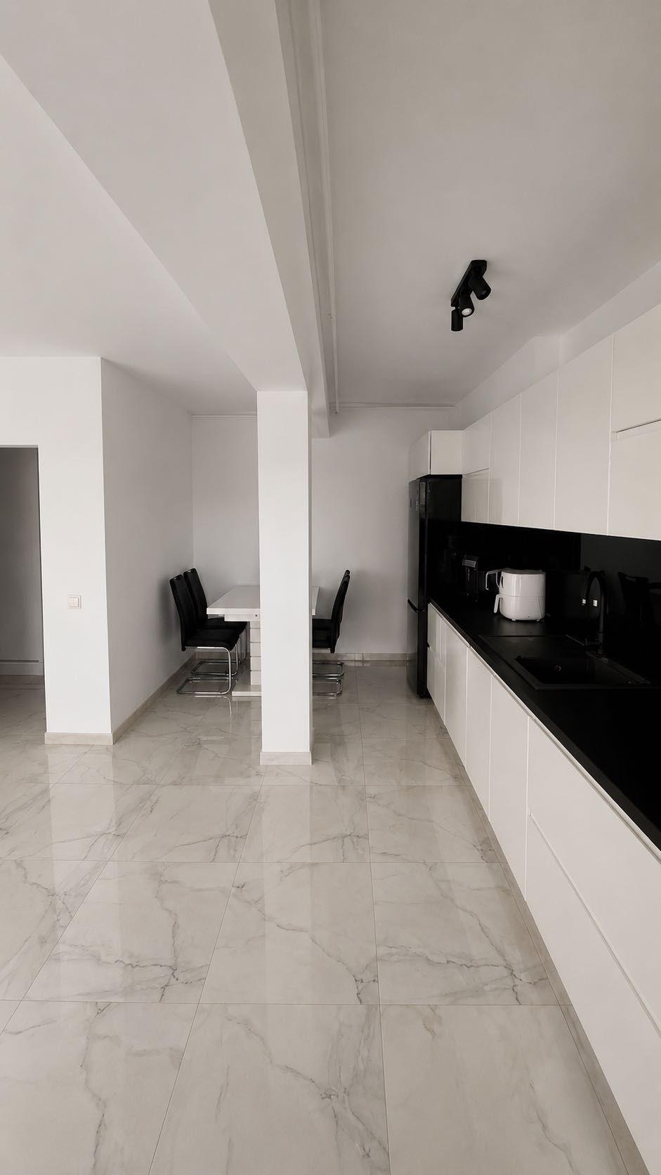 Inchiriez apartament 58mp, 2 camere, gradina si piscina
