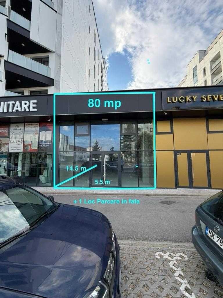 Spatiu comercial de inchiriat V Alecsandri 72D