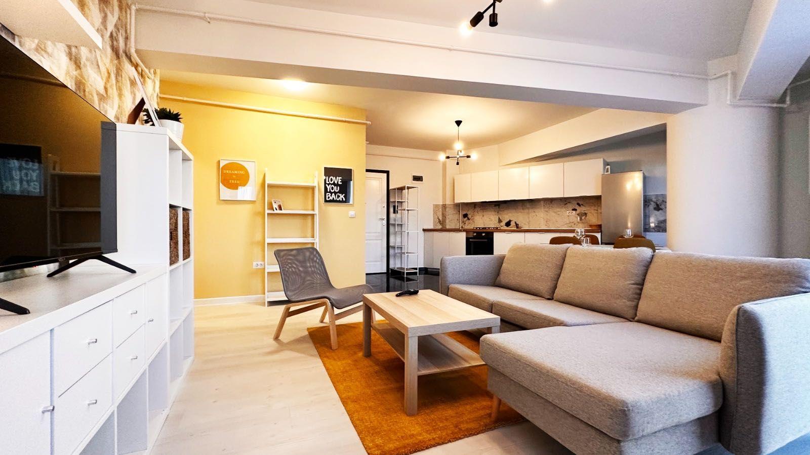 Veneția Residence | 3 camere 90 mp | Mobilat premium | 2 băi | Intabulat - imagine 1