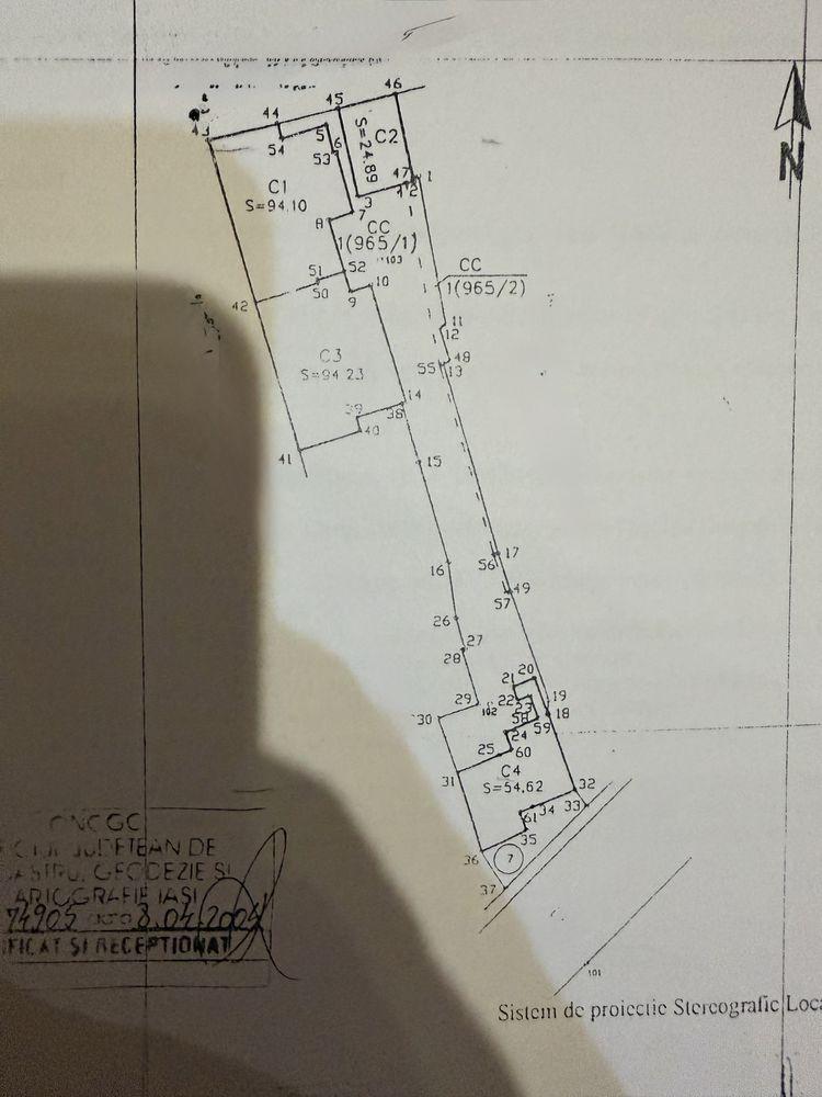 De vanzare proprietate 509 mp teren si 379 mp utili cladiri zona 0 , centrala Iasi – 4 CORPURI DE CLĂDIRE – POTENȚIAL REZIDENȚIAL ȘI COMERCIAL - imagine 1