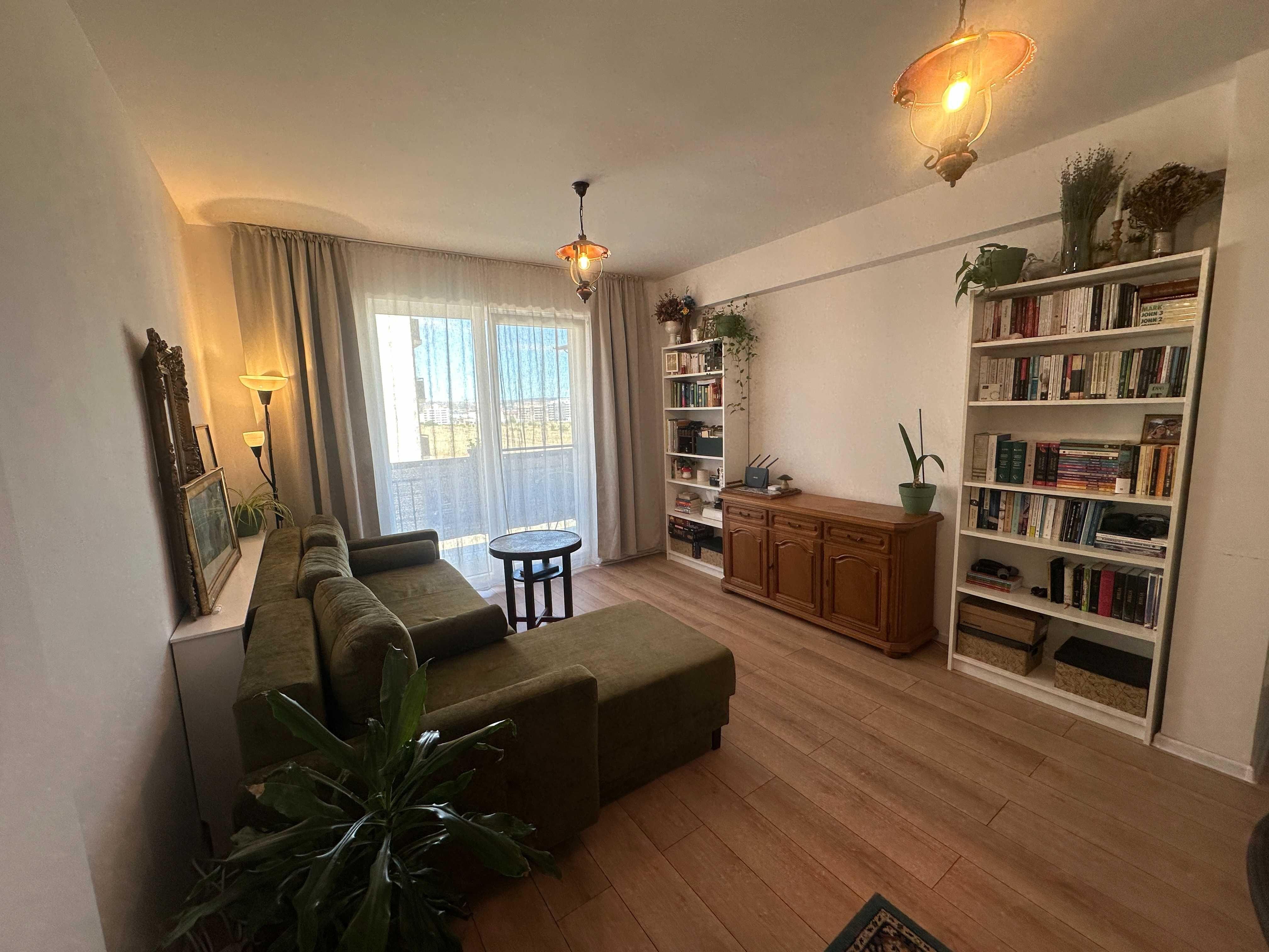 Apartament 2 camere decomandat, complet mobilat, loc parcare, clasa A