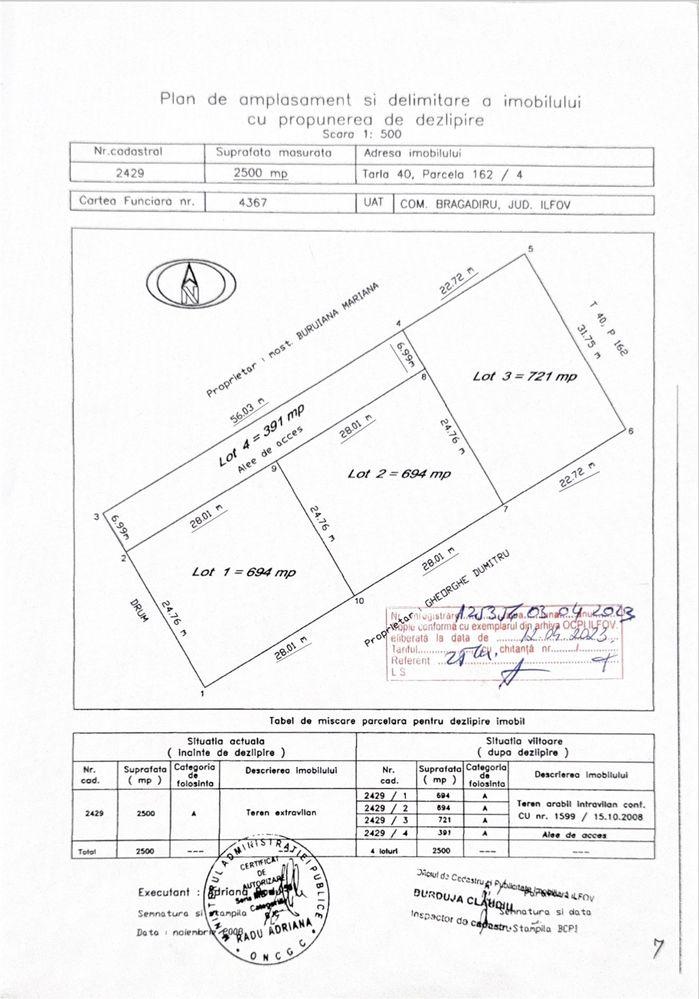 Teren Bragadiru 720MP - imagine 1