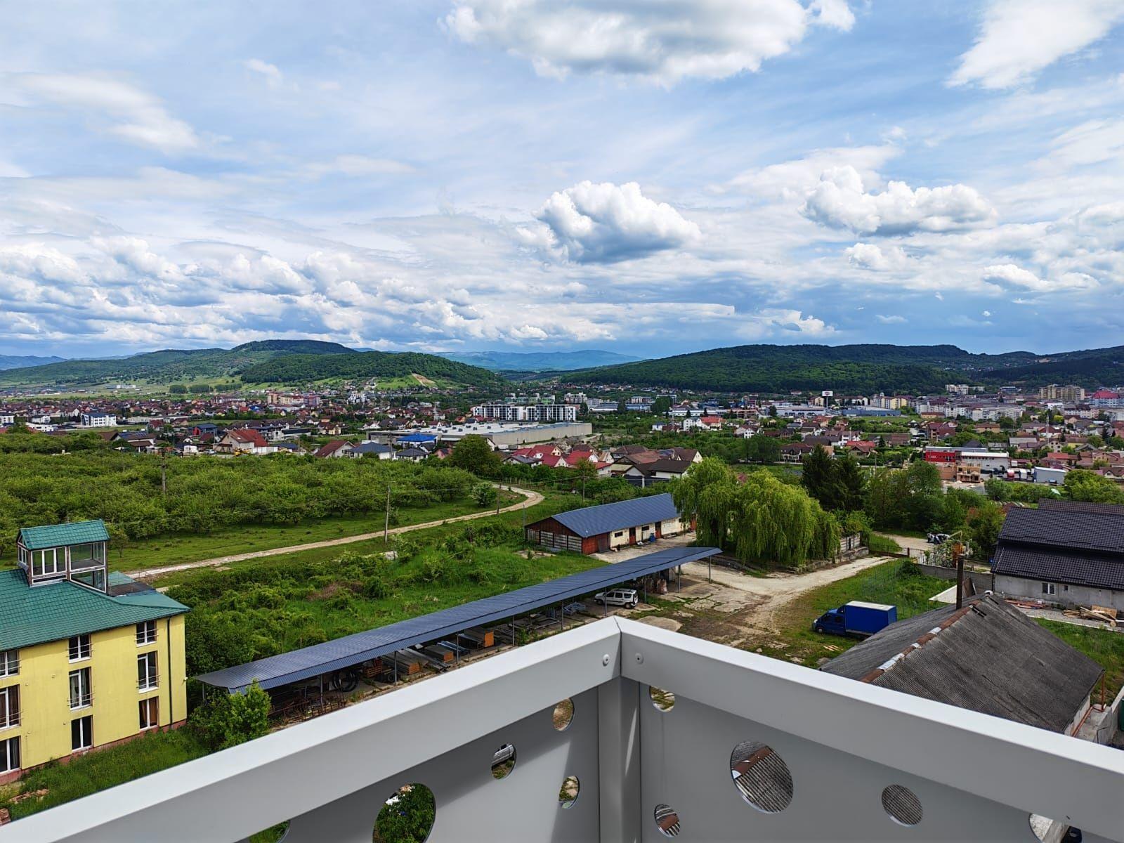 Prima închiriere! Apartament 2 camere modern + Parcare & Terasă cu vedere panoramică | Bistrița