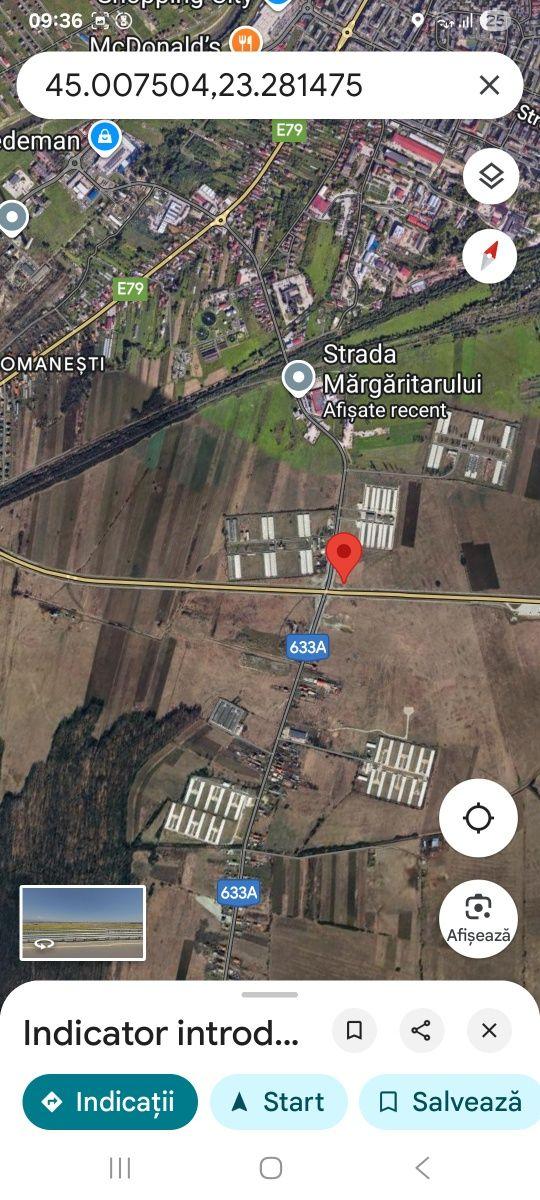 Teren strada Margaritarului 3300 mp 15. euro           mp