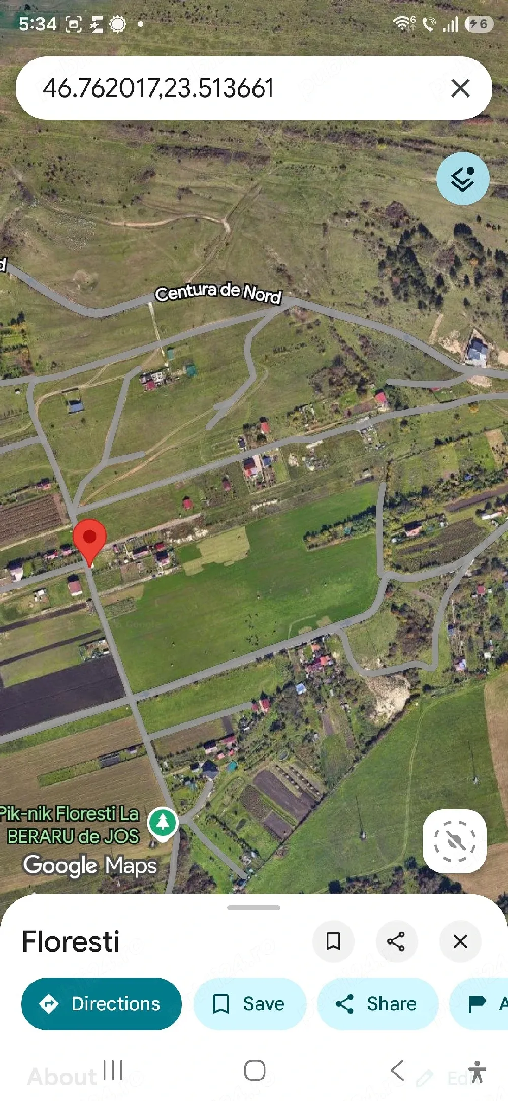 PF vind teren Intre case, de 570mp extravioan Floresti, linga Donath Park - imagine 1