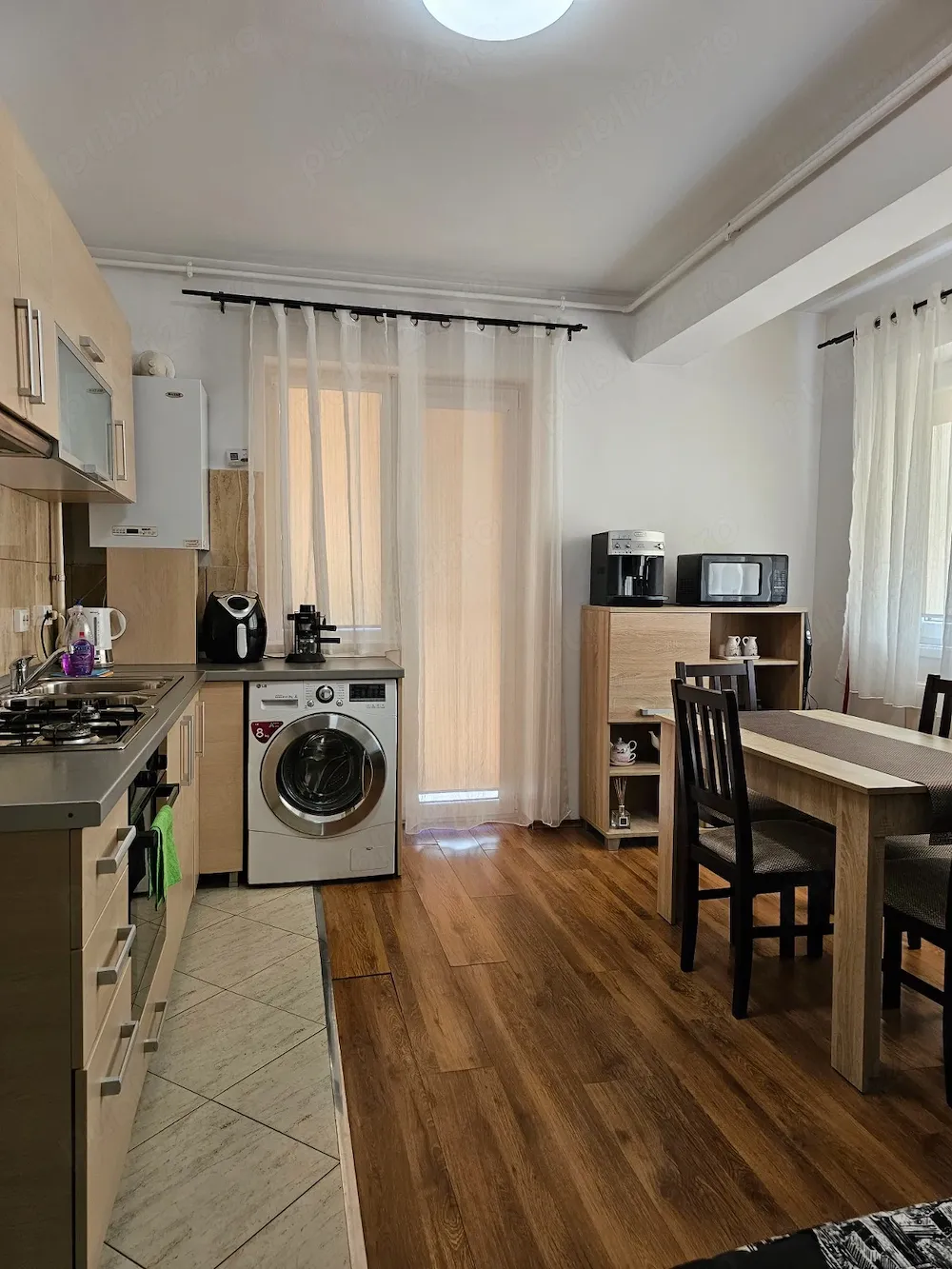 Apartament 1 cameră, 34mp, mobilat, utilat, parcare inclusă, Florești, Str.Stejarului. - imagine 1