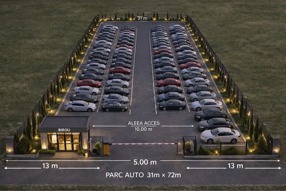 Teren pentru Parc auto  Hala showroom - imagine 1