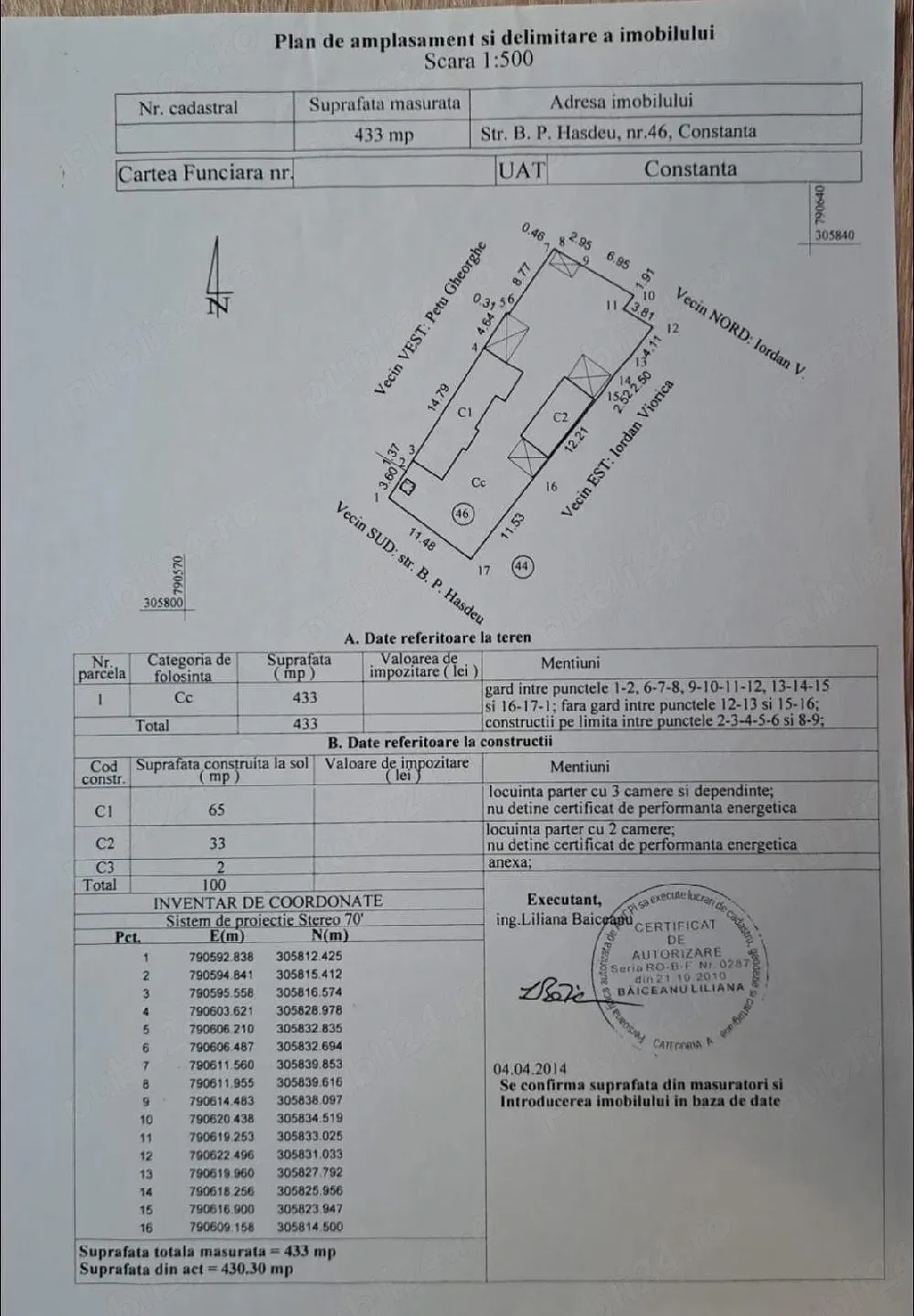 Vand casă Bătrânescă cu Teren zona dacia Hașdeu - imagine 1