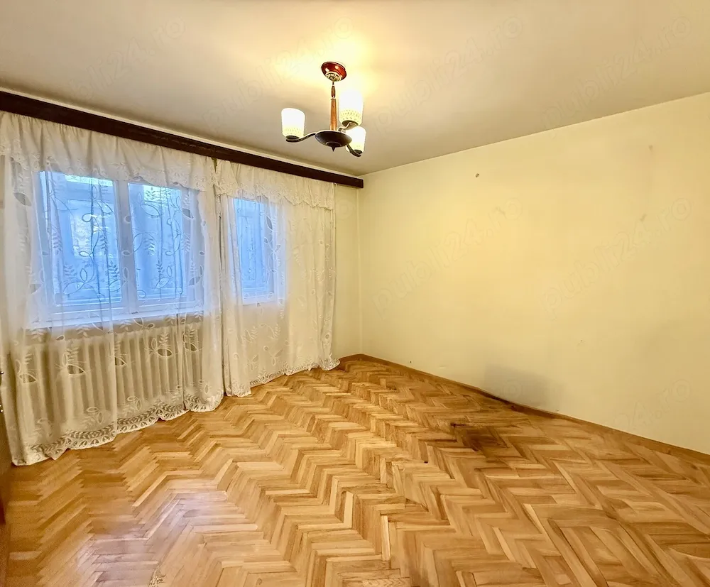 Apartament 3 camere decomandat bilateral, 63 mp utili, parter înalt, zona centrală, 2 balcoane - imagine 1