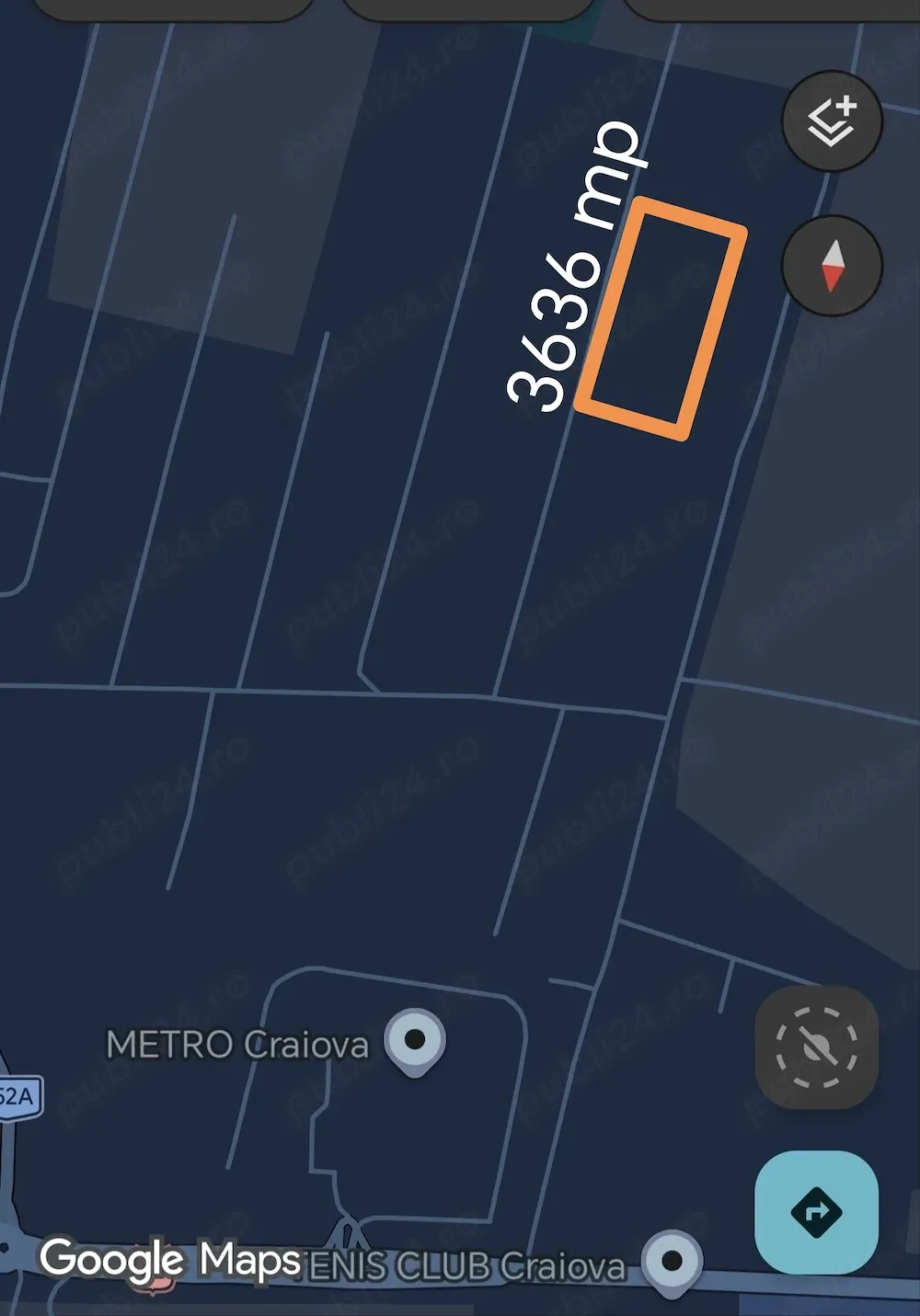 Teren Intravilan parcele 600 1000mp suprafață totală  3.636 mp | Zona Metro, Str. Cătinei - imagine 1