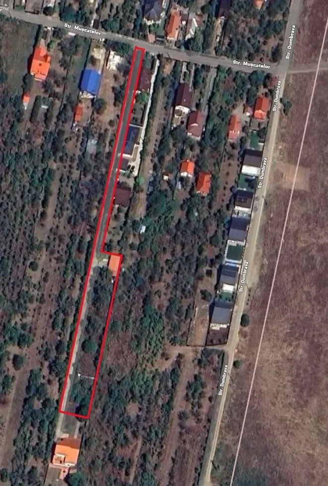Vând teren intravilan in comuna Păulești de 2500 mp, intravilan cu utilități, împrejmuit - imagine 1