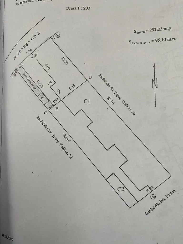 Casa de vanzare situata in Bucuresti ,strada Tepes Voda foarte aproape de Hala Traian - imagine 1