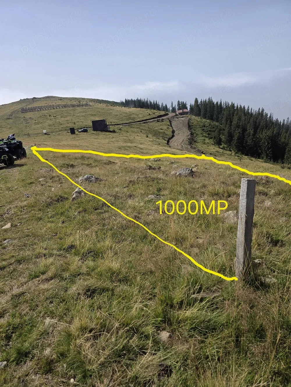 teren varful lui roman Horezu (teren la munte cota 1700m) - imagine 1