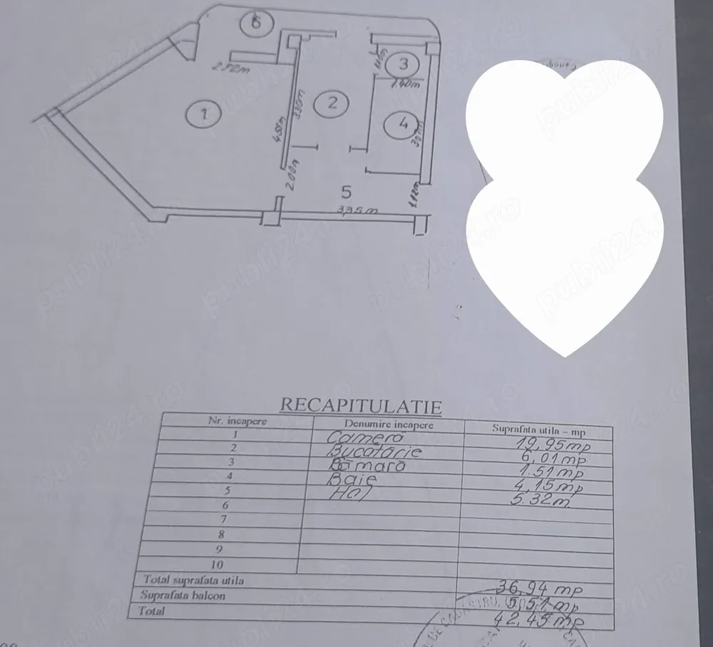Apartament de vânzare Mazepa str Brailei bloc 2001 Galati