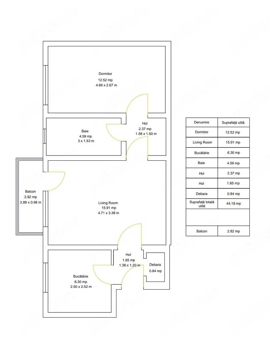 Direct Proprietar | Apartament 2 Camere - Bulevardul Revoluției | Etaj 2 | Negociabil - imagine 1