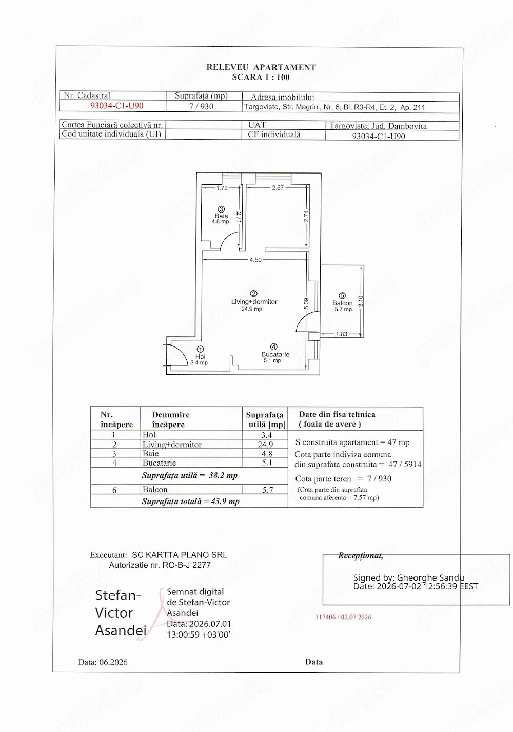 Vanzare apartament CLASS PARK Targoviste - imagine 1