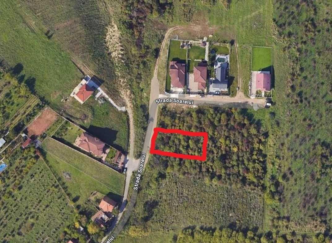 Teren intravilan zona verde 1250mp, str. Soarelui Oradea 119e/mp
