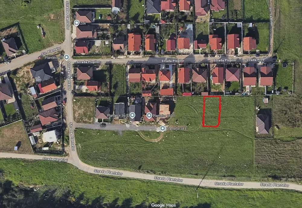 Teren intravilan 420mp   Strada Plantelor, Episcopia Bihor, Oradea