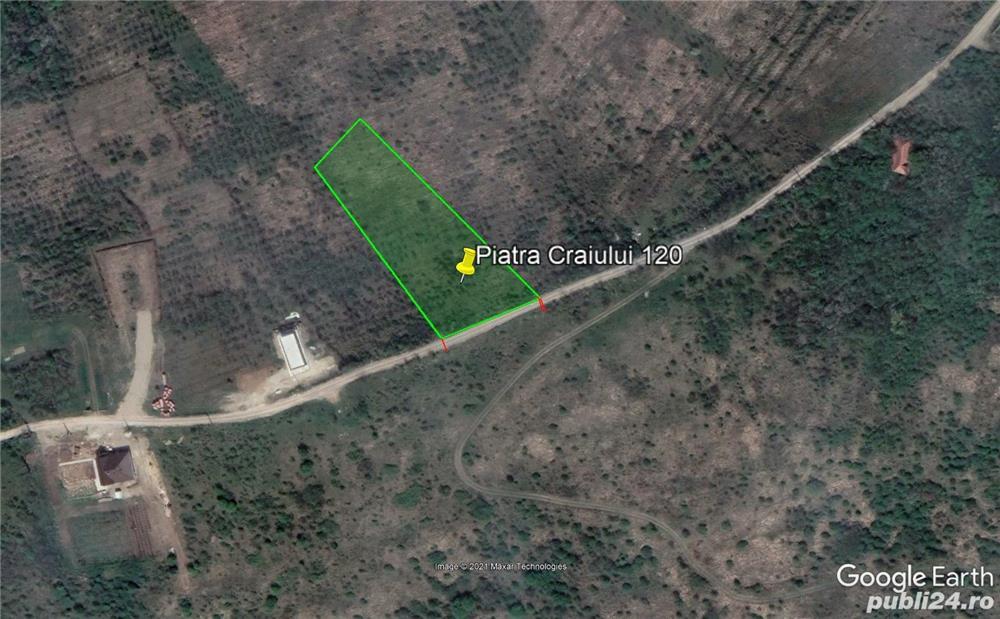 Teren intravilan 3570 mp pe strada Piatra Craiului cu 65E mp