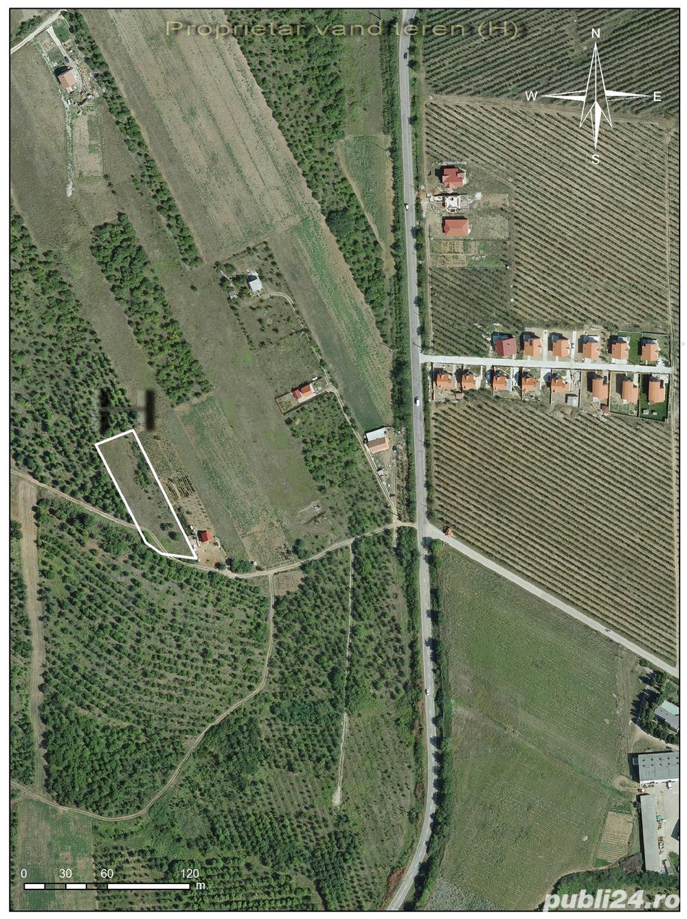 Teren extravilan 2673 mp, Oradea, zona Oncea (dealuri) - negociabil