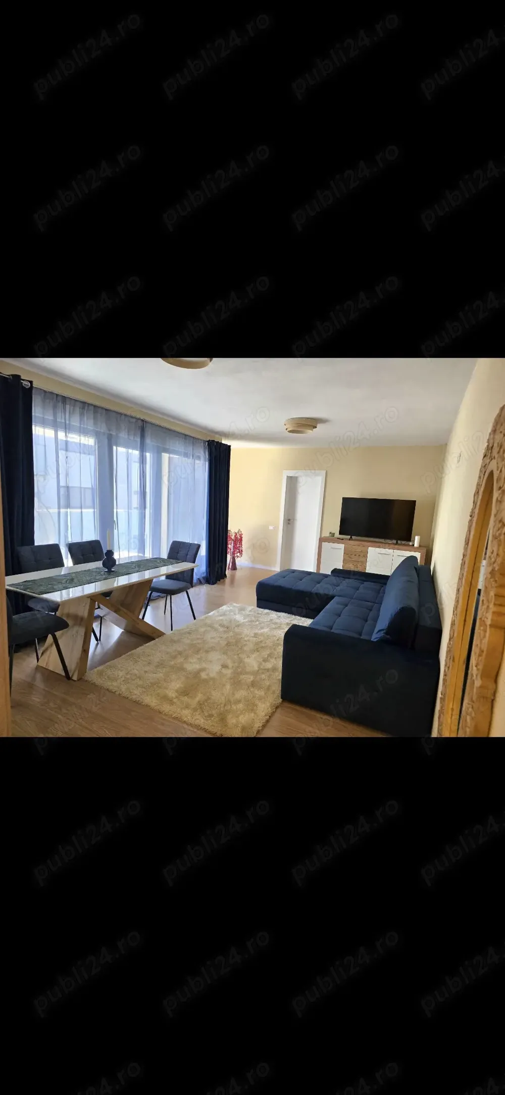 Inchiriez apartament cu 2 camere, 2 bai, o terasa generoasa si 1 loc de parcare inclus - imagine 1