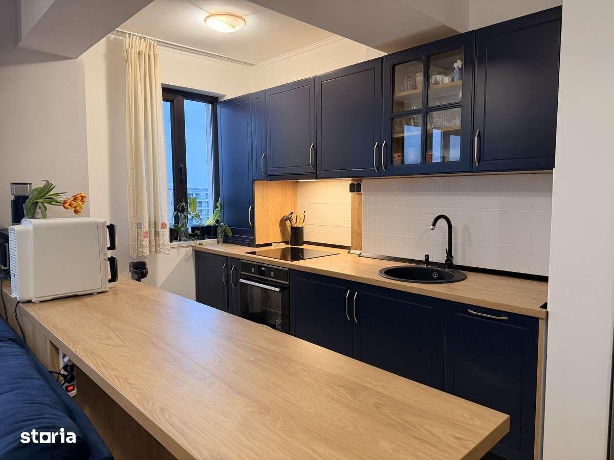 Garsonieră de vânzare – 37,76 mp, bloc 2009, mobilată complet - imagine 1