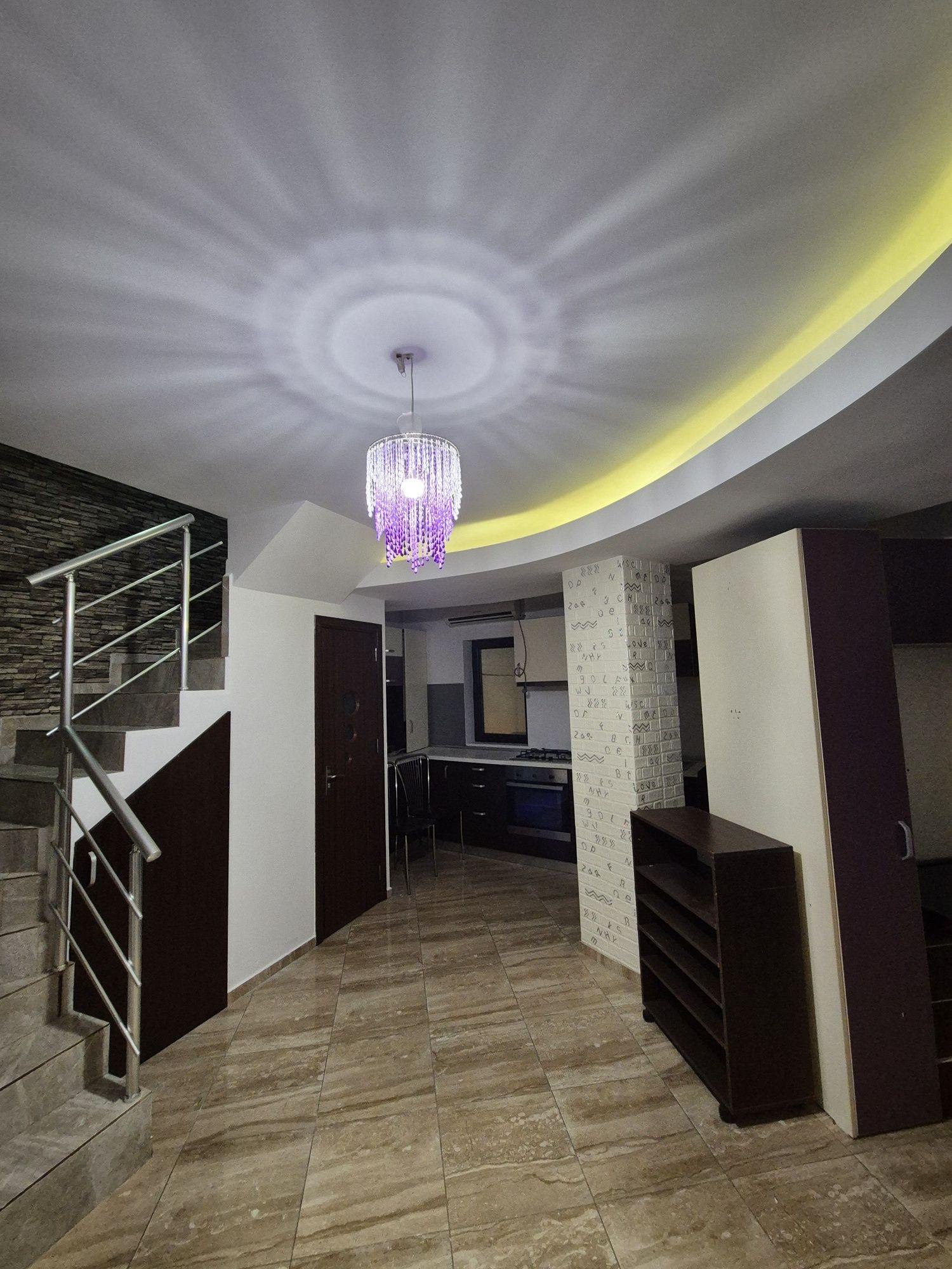 Apartament 2 camere cu scara interioara si centrala proprie, bloc nou