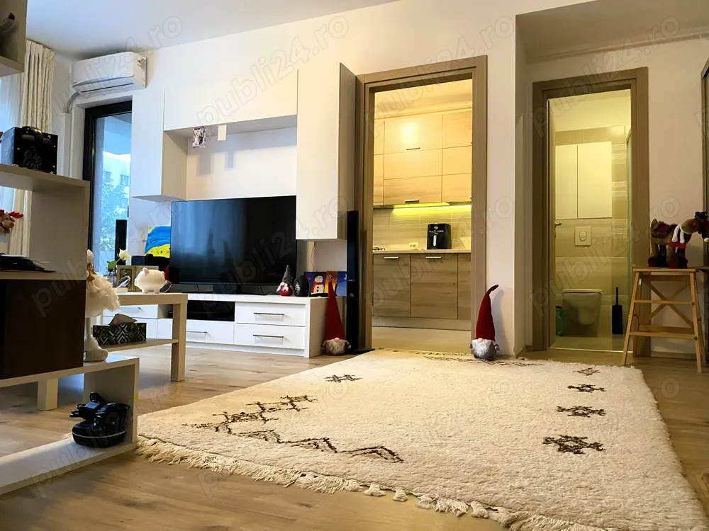 OPORTUNITATE Noul An în apartament complet mobilat, plus loc de parcare - lângă pădurea Băneasa