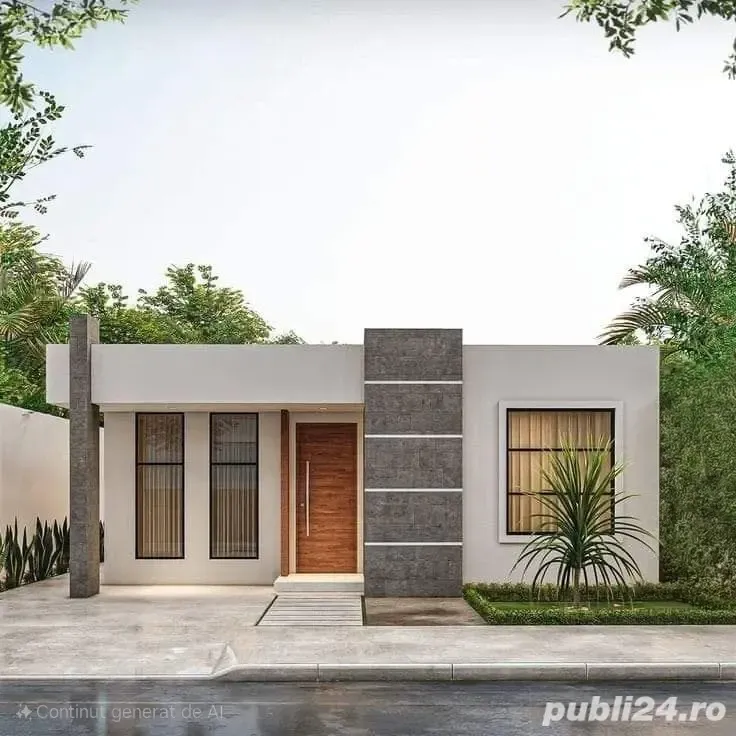 Casa Pe Parter  Zona Aeroport  - Gaze  Asfalt