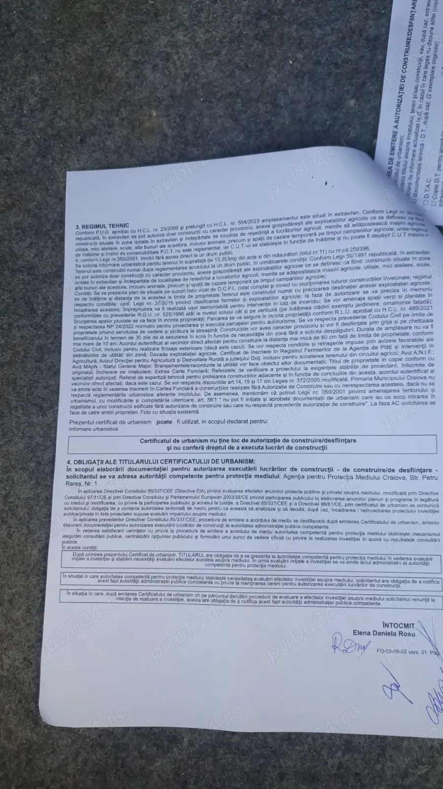 Teren extravilan in Craiova