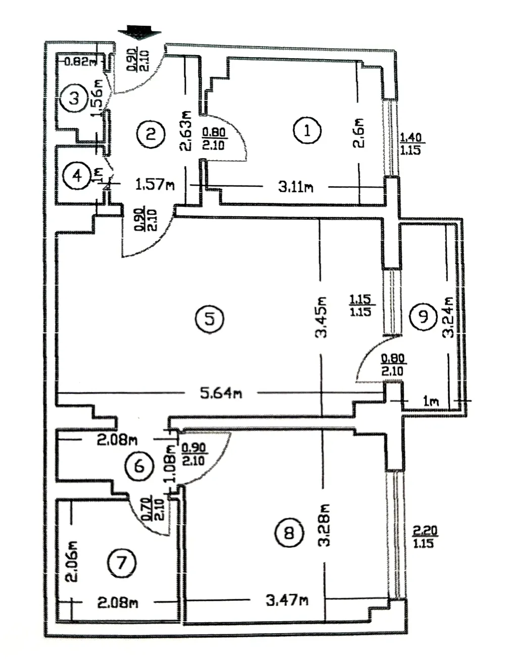 Proprietar vand 2 camere stradal Mihai Bravu Calea Vitan