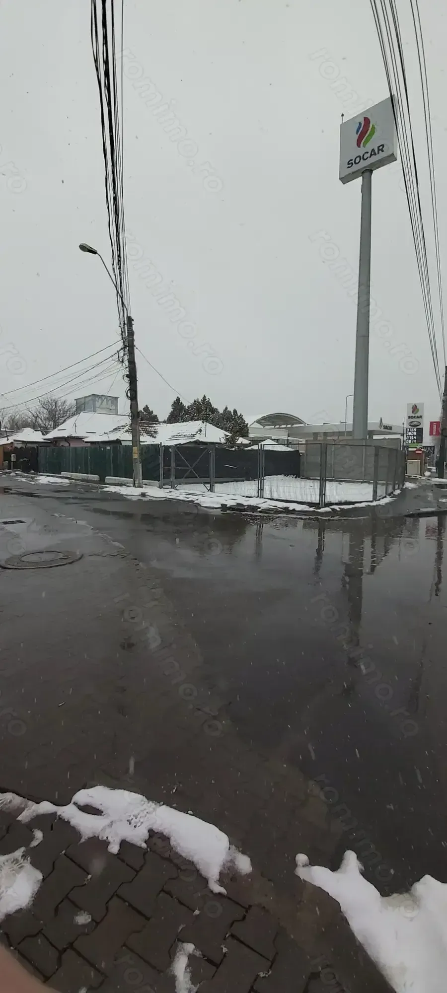Teren cu casa 3 cam+teren alăturat.
