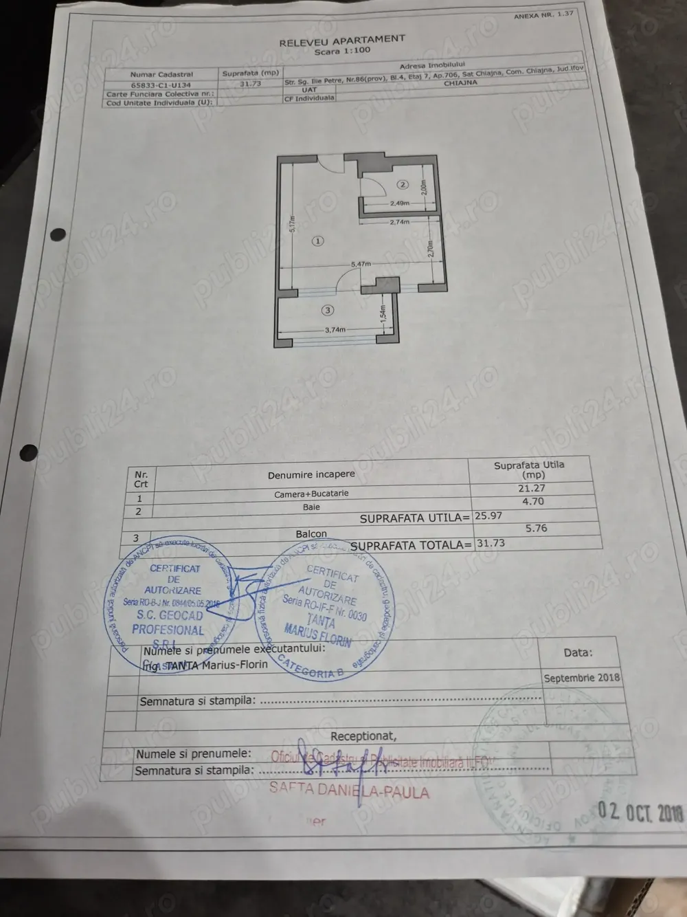 Garsoniera Militari OFERTA