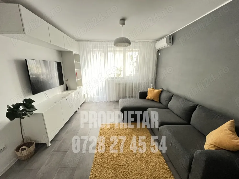 Ap. luminos 2 camere, decomandat, bl TD, langa parc, renovat complet