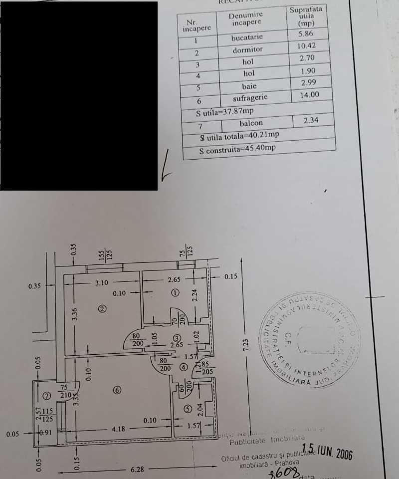 Apartament 2 camere decomandat Ploiesti Vest zona Marasesti