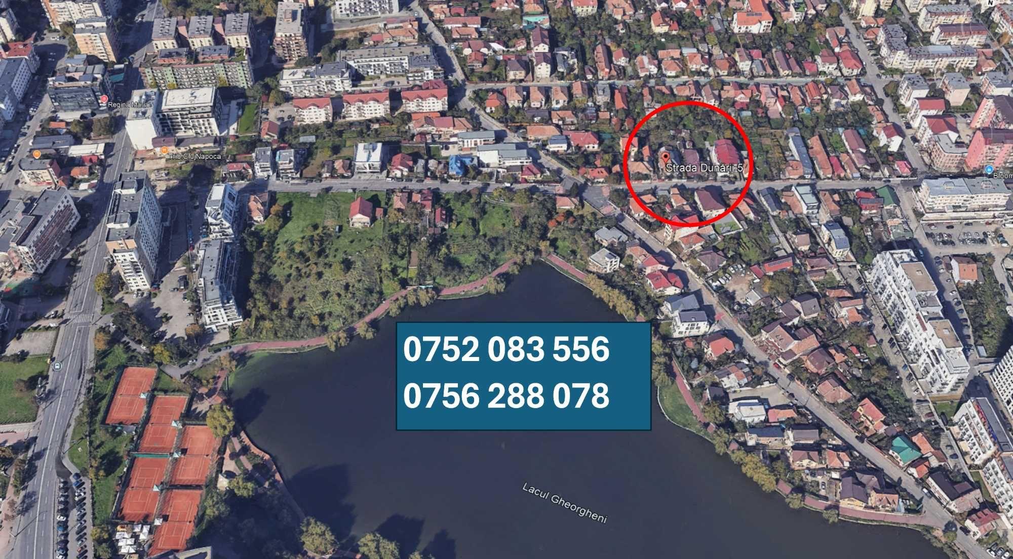 Casa D+P cu teren 500 mp zona Intre Lacuri, str Dunarii, Cluj Napoca, comision 0%